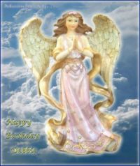 Angel Birthday Blessings e-card (Ex. Large)
