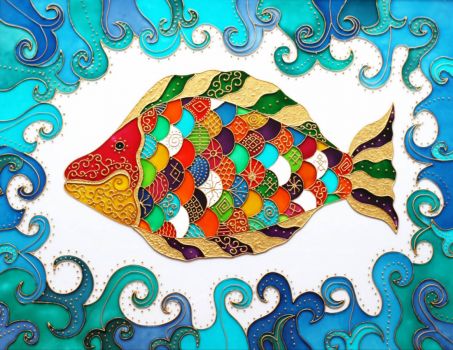 For Sue - Fish of Many Colors - Smaller