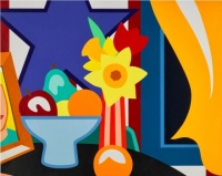 Tom Wesselmann Still-Life with Blowing Curtain 1999