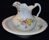 Large Bowl and Pitcher