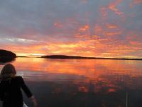 Sunset in Pleasant Point, Maine