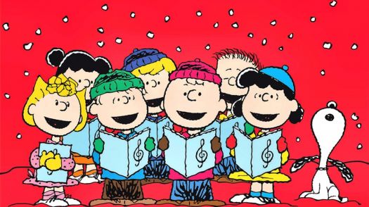 Solve The Peanuts Gang Singing Christmas Carols Jigsaw Puzzle Online ...