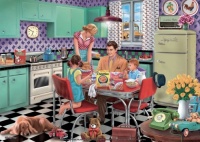 1960's Family Breakfast