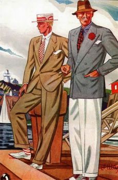 Art deco fashion clearance mens