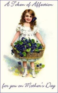 A Lovely Victorian Mother's Day Card Just For You My Jigidi Friend