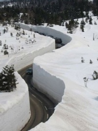 Japan's deep snow