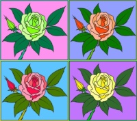 Four Flowers
