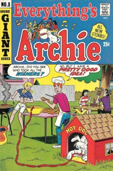 Solve Everything's Archie: Hot Dog jigsaw puzzle online with 150 pieces