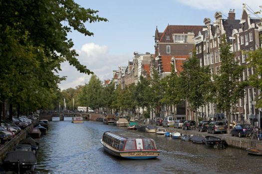 Amsterdam, Herengracht from Wolvenstraat