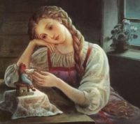Vasilisa the Beautiful And Her Tiny Wooden Doll, A Russian Fairy Tale