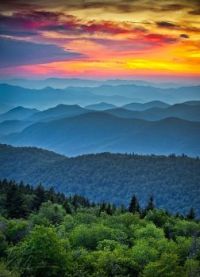 Blue Ridge Parkway - Appalachian Mountains, NC