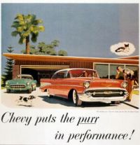 '57 Chevy, co-starring a Corvette