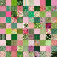 Pink and Green
