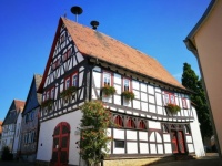 Old townhall of Burgholzhausen, Germany
