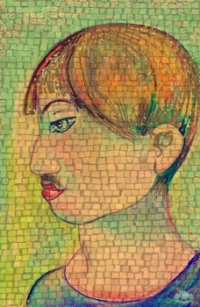 A Promising young man_(mosaic version )
