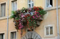 Flowered balcony, by carlbb