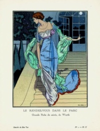 Gazette du Bon Ton, 1918, illustration by Paul Meras (French, early 20th c.)