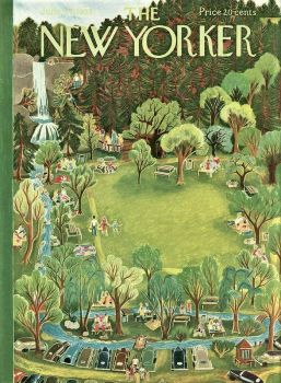 The New Yorker - June 27, 1953 / cover art by Ilonka Karasz