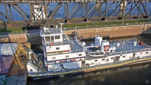 R Clayton McWhorter - Mississippi River Towboat - Keokuk, IA (2021-08-30)
