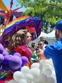Melissa McCarthy at the West Hollywood Pride Parade