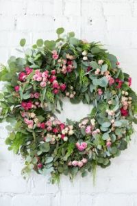 Rose and Eucalyptus Wreath