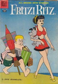 Solve Fritzi Ritz: Ready For The Beach jigsaw puzzle online with 176 pieces