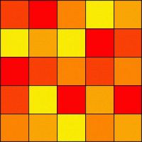 25 Squares - #1 - Large