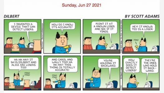 Today's Dilbert Cartoon