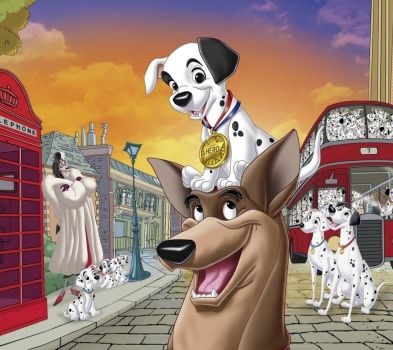 Solve 101 Dalmatians jigsaw puzzle online with 460 pieces