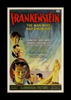 Frankenstein movie poster (1931)