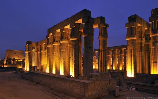 Luxor Temple By Night...