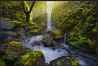 Oregon gorge Waterfall
