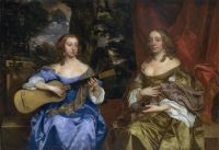 Lely,  Two ladies of the Lake family, 1650
