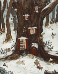 Fairy Tale Animals' Homes - Grey Squirrels' House (12 - 99 Pieces)