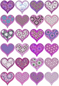 Patchwork Hearts