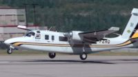 Aero Commander 690 landing