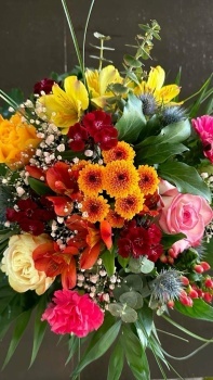 Happiness is....Bright colors to Brighten your day !