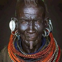 Grandma from the Turkana tribe