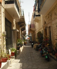 Street in Pothia, Kalymnos