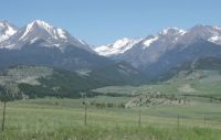 Crazy Mountains near Big Timber, Montana