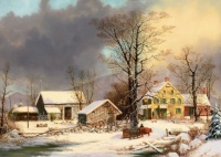 Winter in the Country, A Cold Morning
