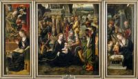 Pieter Coeke van Aelst (c1502-50) - Triptych 