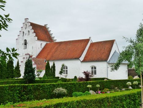 Sønder Broby Church, Denmark, smaller