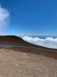 On top of Haleakala on Maui