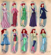 Ariel 20th century Fashion