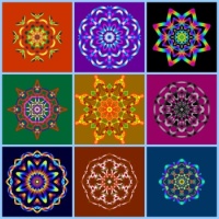 Colorful Kaleido Collage: Smallest