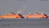 Staten Island Ferries, New York Harbor, February 22, 2024