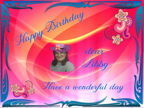 Happy Birthday dear Libby (LibR1 / LibS1)