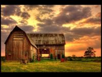 Barn Sunset