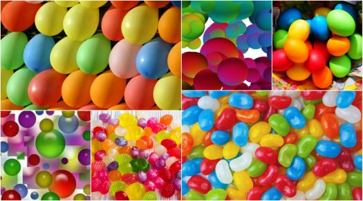 Solve fun colors jigsaw puzzle online with 32 pieces